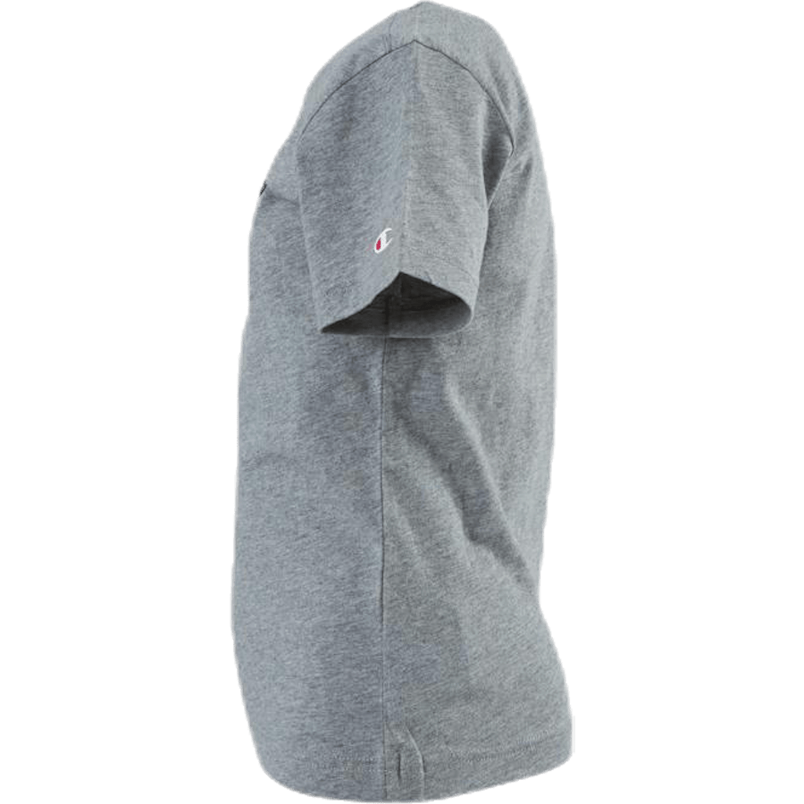 Crewneck T-Shirt Junior Grey - Bild 5