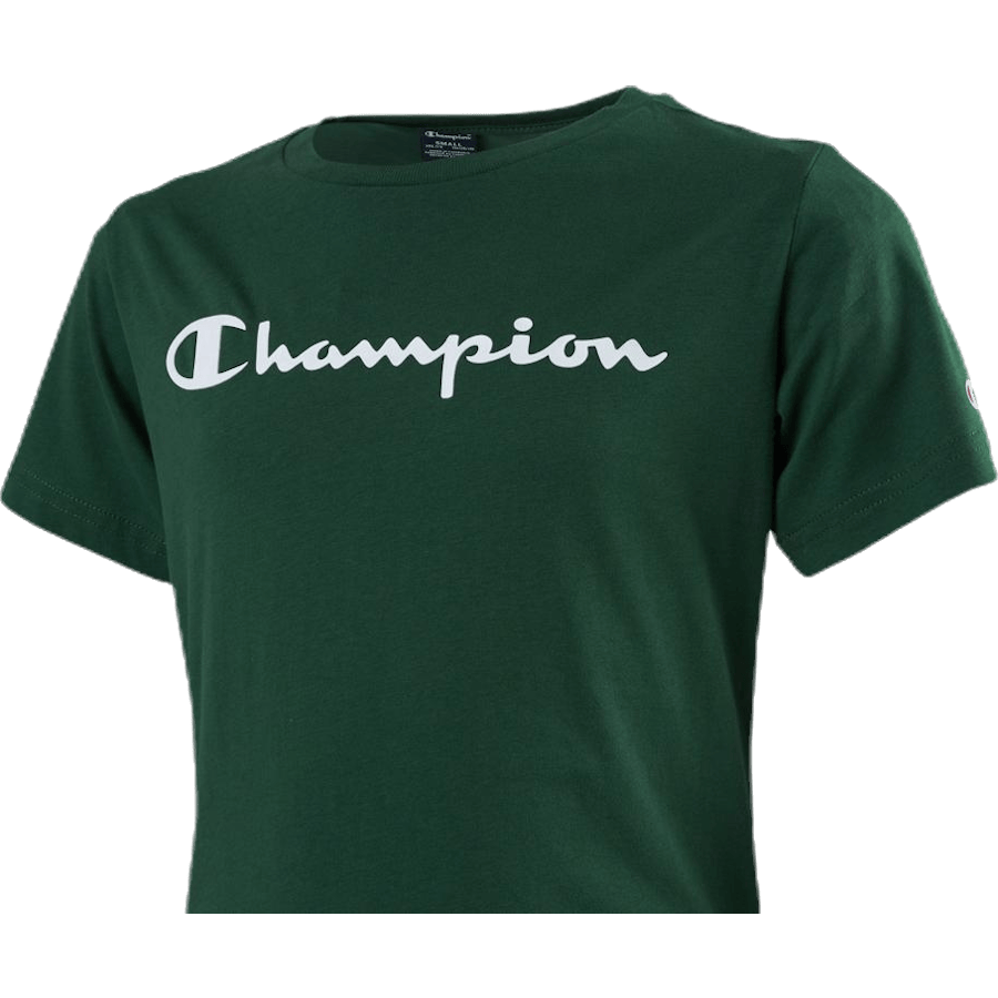 Crewneck T-Shirt Junior Green - Bild 4