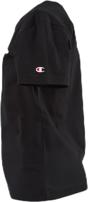 Crewneck T-Shirt Junior Black - Bild 5