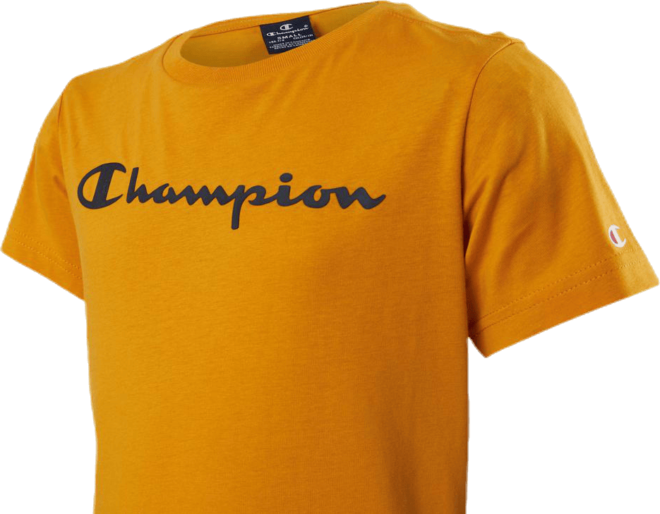 Crewneck T-Shirt Junior Yellow - Bild 4