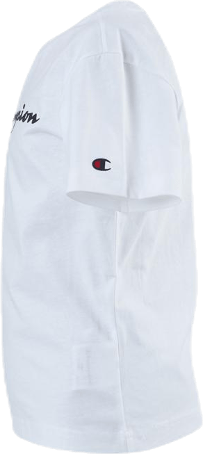 Crewneck T-Shirt Junior White - Bild 5