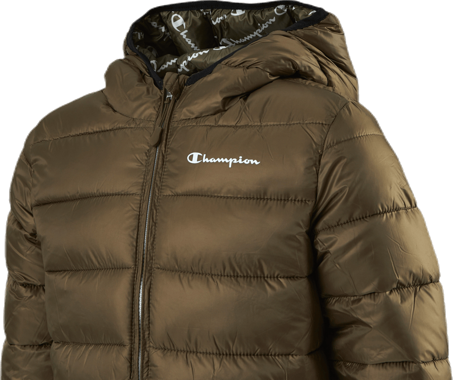 Hooded Jacket Junior Green - Bild 4