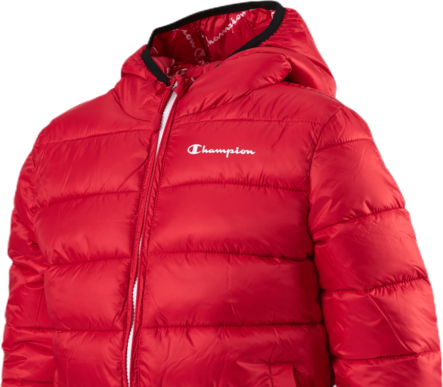 Hooded Jacket Junior Red - Bild 4