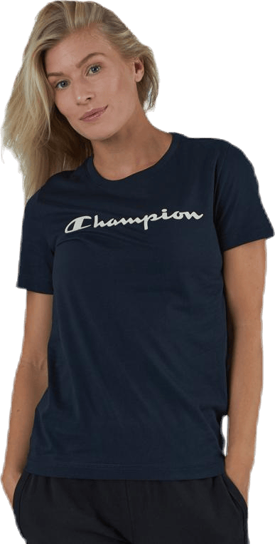 Crewneck T-Shirt Blue