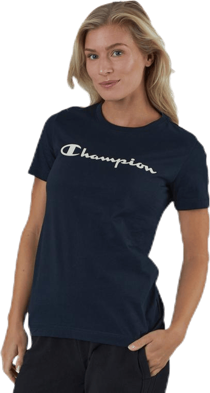 Crewneck T-Shirt Blue - Bild 2