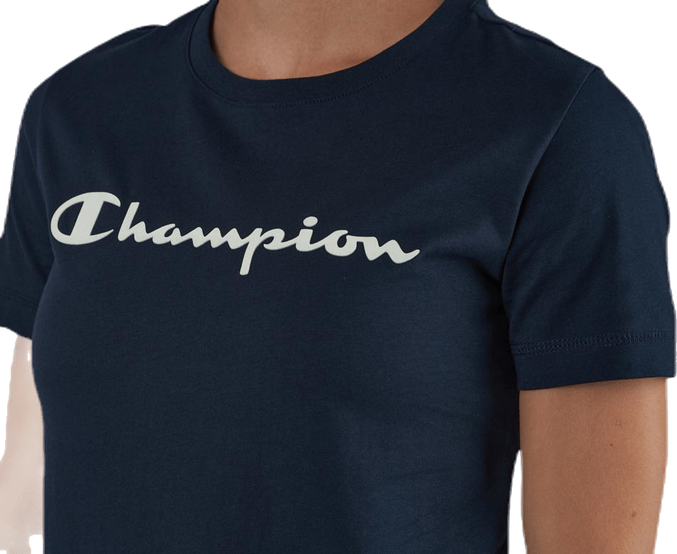 Crewneck T-Shirt Blue - Bild 4