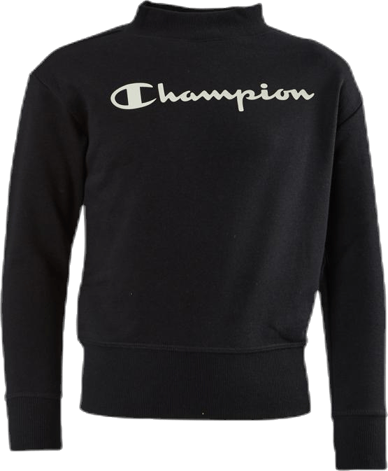 Crewneck Sweatshirt Junior Black, Unisex, Apparels, Shirts, Black, M