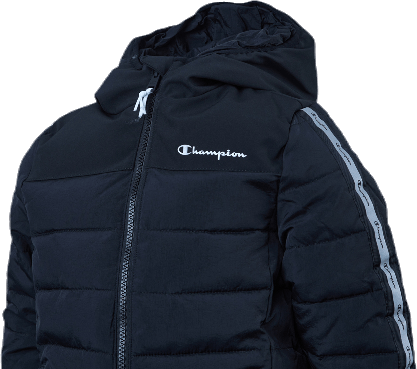 Hooded Jacket Junior Black - Bild 4