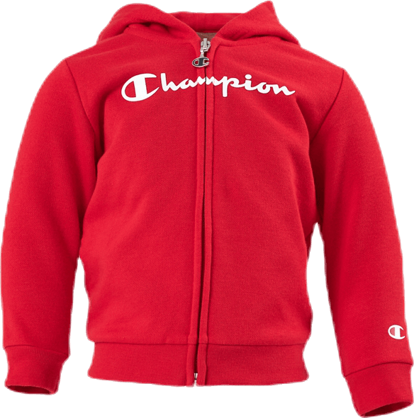 Hooded Full Zip Suit Junior Red - Bild 2