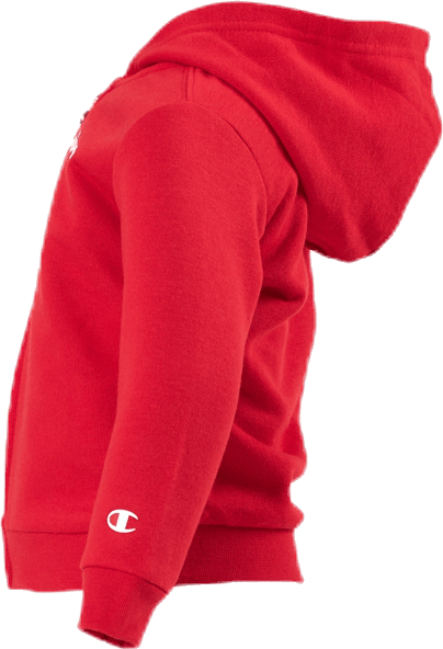 Hooded Full Zip Suit Junior Red - Bild 3