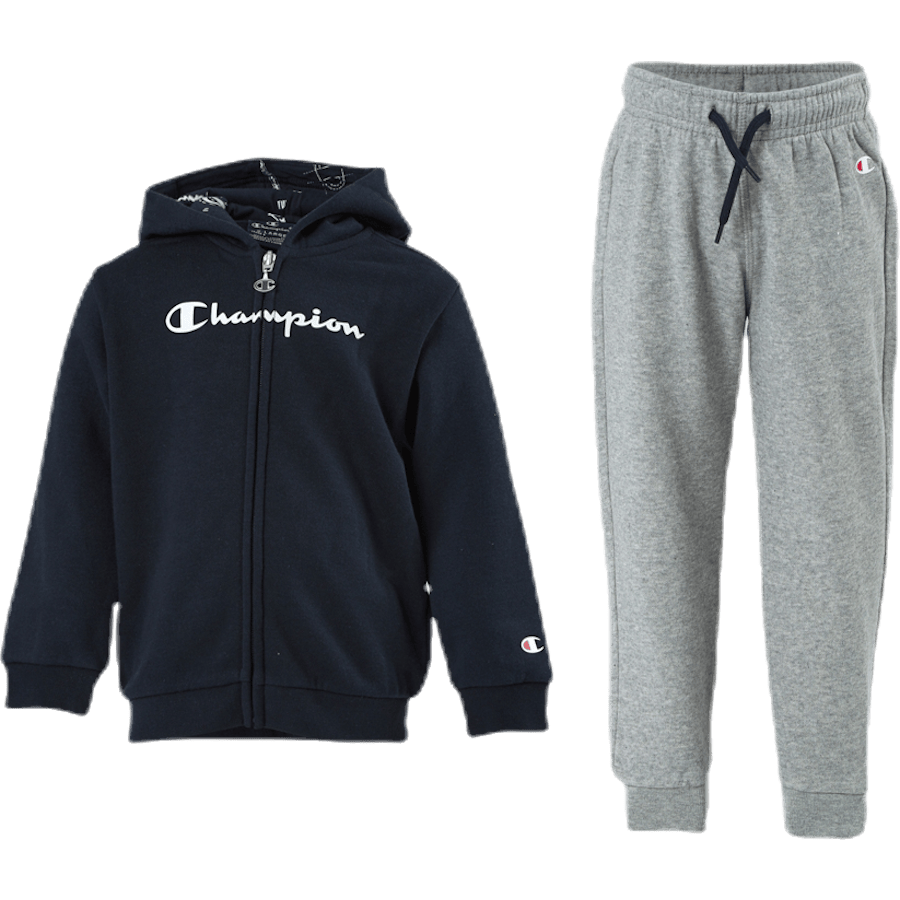 Hooded Full Zip Suit Junior Blue