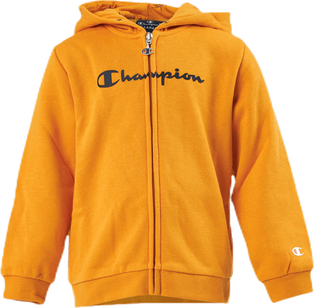 Hooded Full Zip Suit Junior Yellow - Bild 2