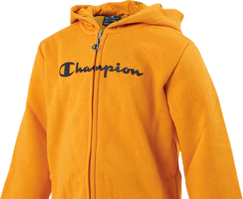 Hooded Full Zip Suit Junior Yellow - Bild 5
