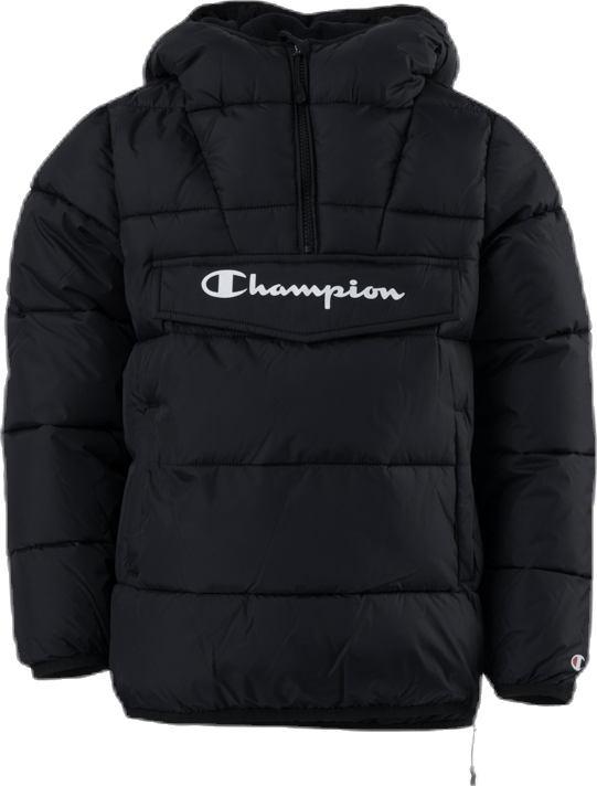 Hooded Jacket Junior Black, Unisex, Odevy, bundy, Čierna, XL