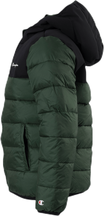 Hooded Jacket Junior Green - Bild 2