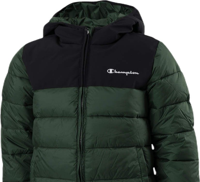 Hooded Jacket Junior Green - Bild 4