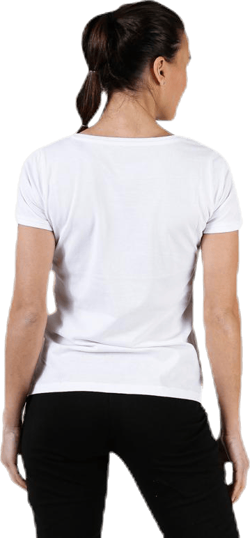 T-Shirt S/S, Logo Momba White - Bild 2