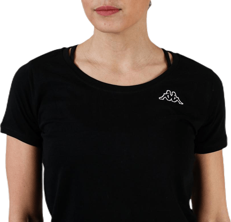 T-Shirt S/S, Logo Momba Black - Bild 5