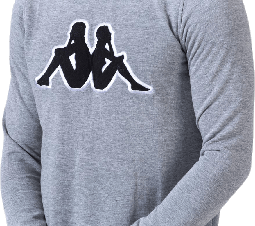 Sweat RN, Logo Airivit Black/Grey - Bild 4
