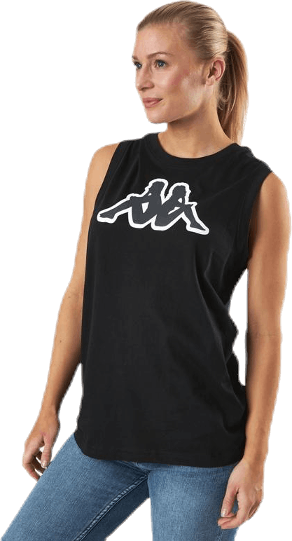 Logo Dwal Black, Female, Apparels, Tops, Black, M