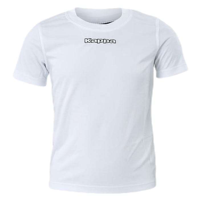 Kombat Carrara Jr White, Unisex, Odzież, Podkoszulek, Piłka nożna, Biały, 128