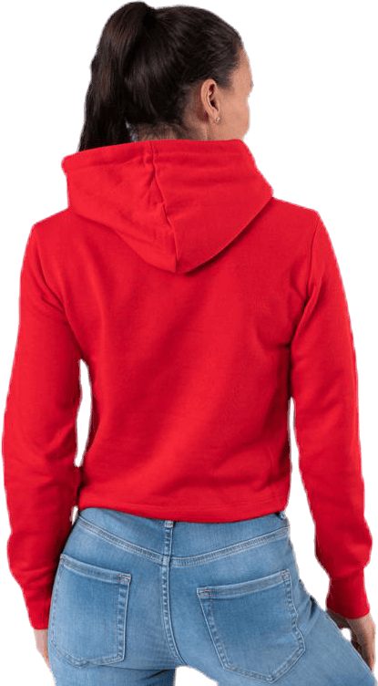 Hooded Sweatshirt Red - Bild 3