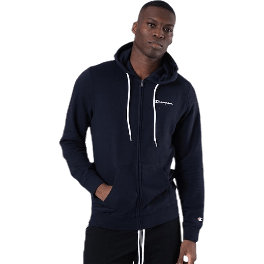 Hooded Full Zip Sweatshirt Blue