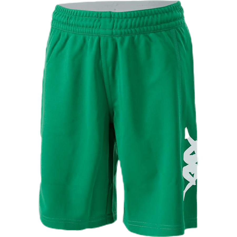 Logoshorts White/Green