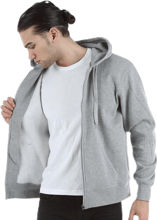 Omni FZ Sweathood Grey - Bild 5