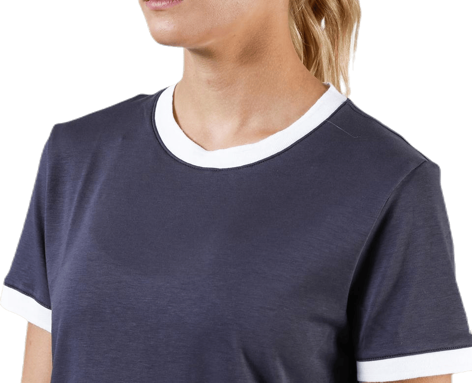 Ringer Top SS Blue/White - Bild 4