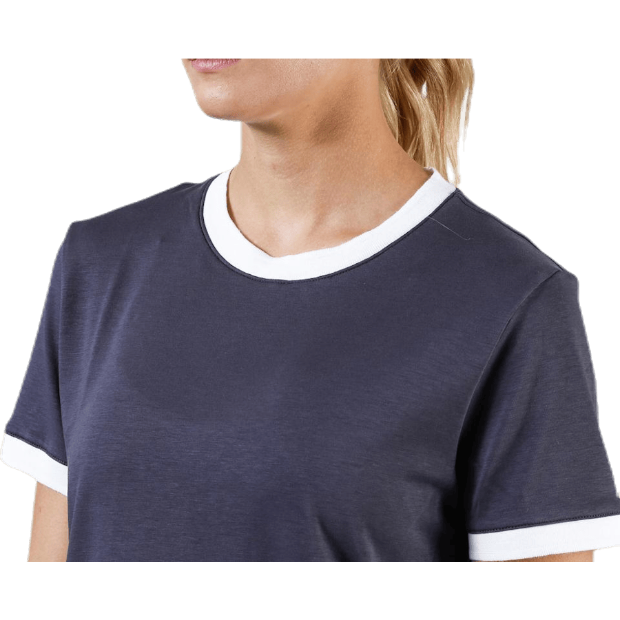 Ringer Top SS Blue/White - Bild 4