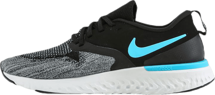 Odyssey React 2 Flyknit Blue/Black/Grey, Male, Shoes, Running shoes, Running, Multi color, UK 10