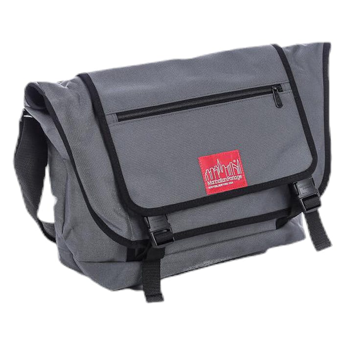Willoughby Messenger Bag Grey, Unisex, Ekwipunek, torby i plecaki, Szary, ONESIZE