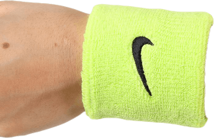 Swoosh Wristband Black/Green