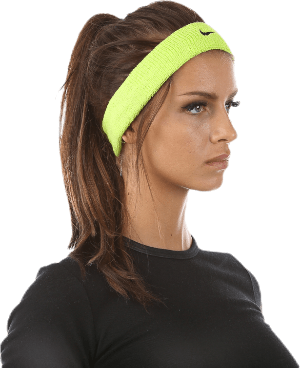 Swoosh Headband Black/Green