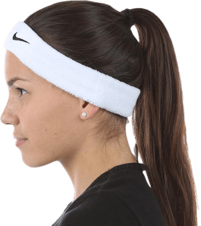 Swoosh Headband White/Black