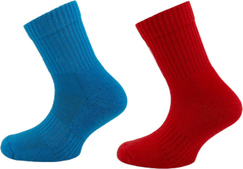 Kids Basic Sport Socks – Alvin Blue/Red