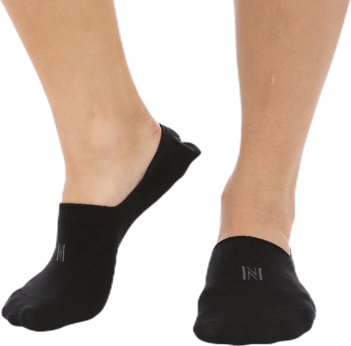 Scarlett 2-pack Invisible Sock Lady Black