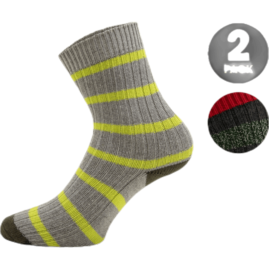 2-Pack Basic Socks – Mario Green