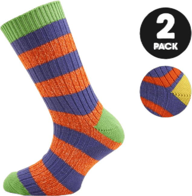 2-Pack Basic Socks – Mario Patterned
