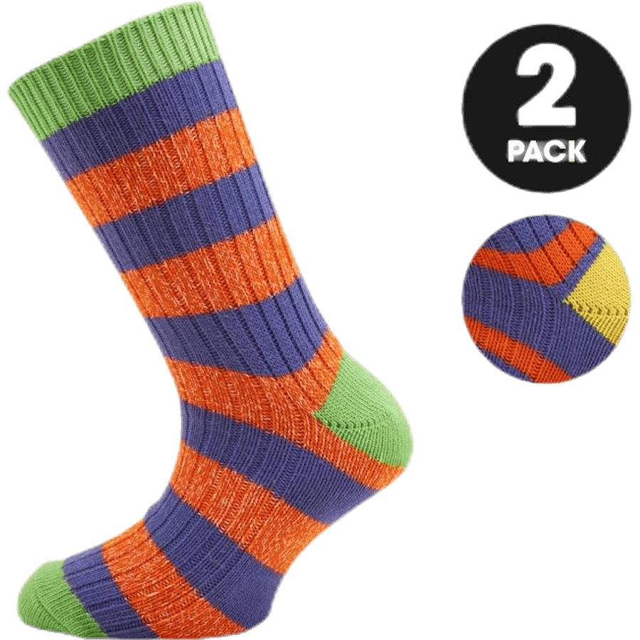 2-Pack Basic Socks – Mario Patterned