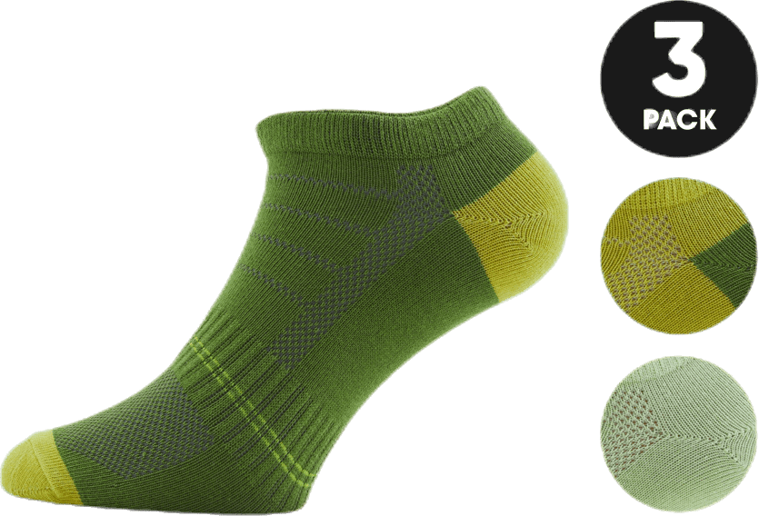 Low Cut Socks – Minnie 3-Pack Green