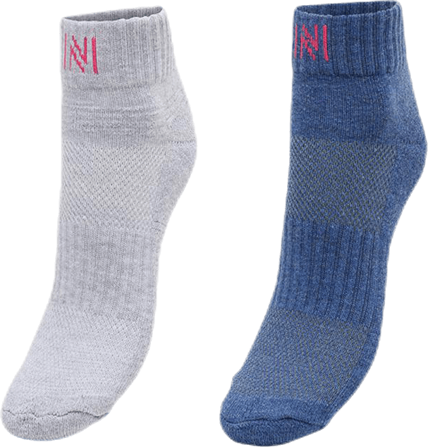 Wilma Blue/Grey, Unisex, Apparels, Socks, Blue/Grey, 39-42