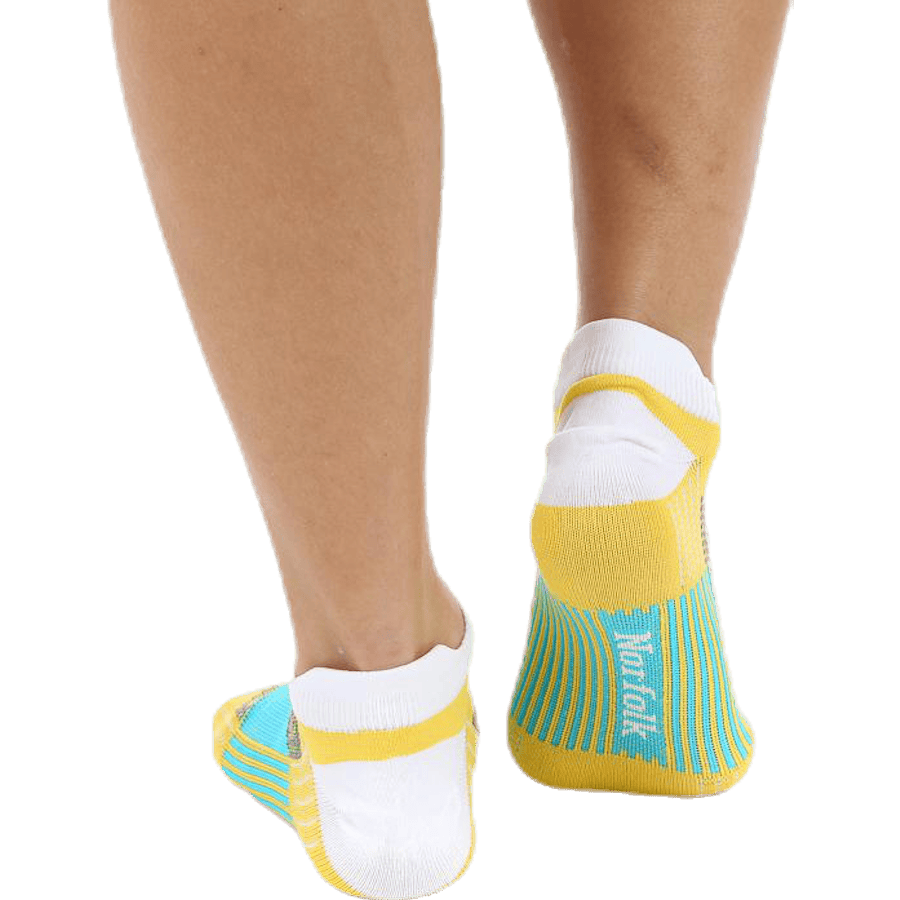 Mirenda Thin Running Sock Low-cut White/Yellow - Bild 2