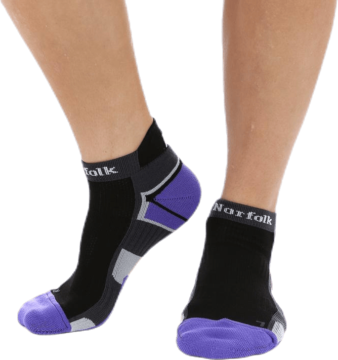 Joyner low-Cut Running socks Purple/Black