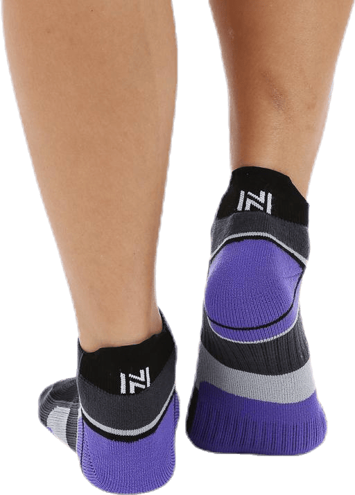 Joyner low-Cut Running socks Purple/Black - Bild 2