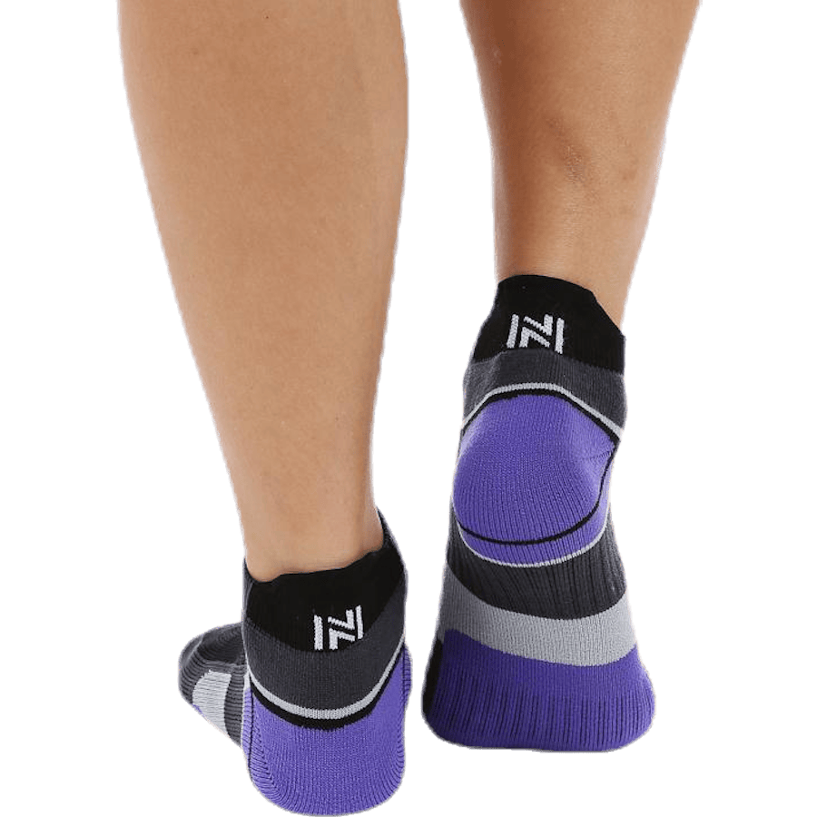 Joyner low-Cut Running socks Purple/Black - Bild 2