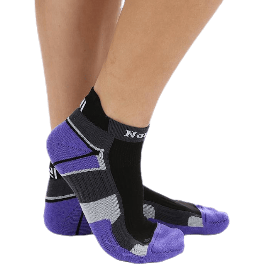 Joyner low-Cut Running socks Purple/Black - Bild 3