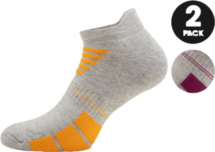 2-Pack Low-Cut Socks – Lucy Grey