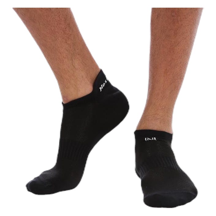 Izzy 3-Pack Running Black, Unisex, Apparels, Socks, Running, Black, 35-38